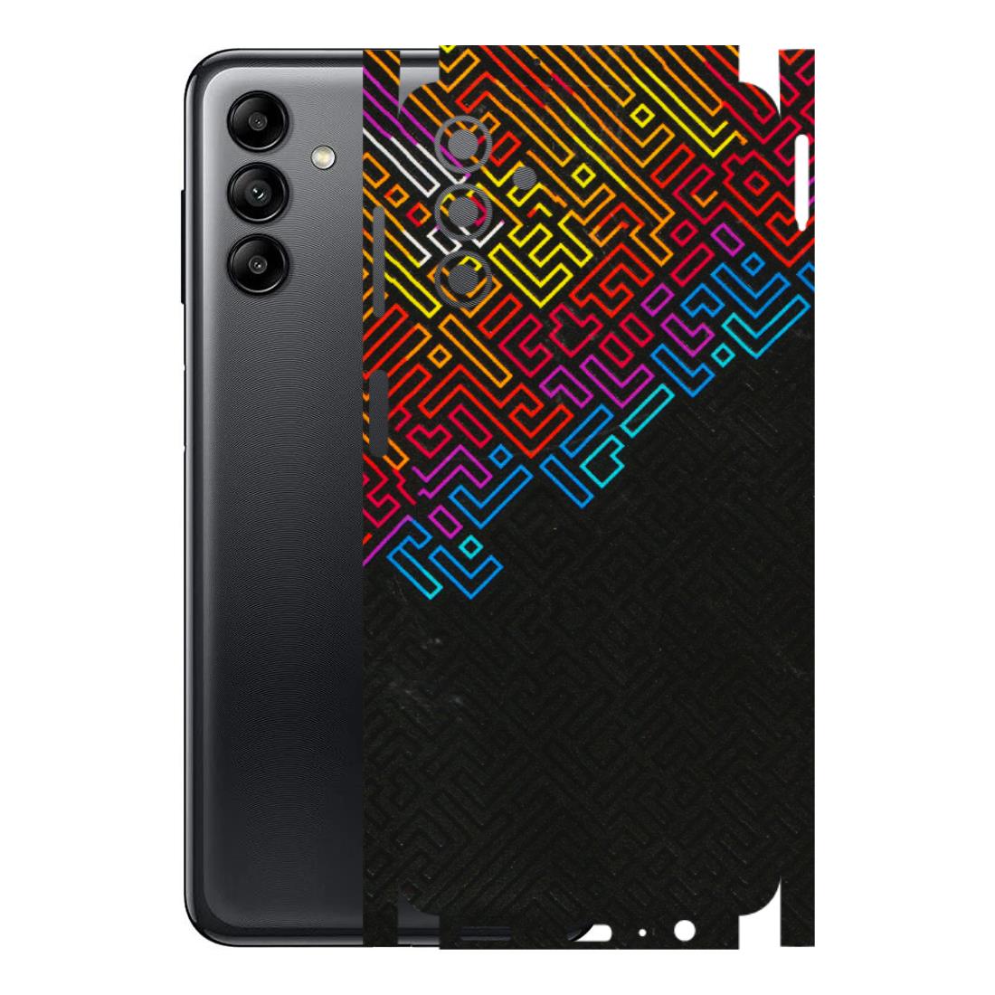 Samsung A/S Series Phone Skins (All Models) - Dotme Pattern Art - 3D Embossed Finish (L-121) Samsung Galaxy A04S