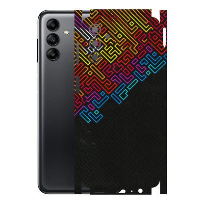 Samsung A/S Series Phone Skins (All Models) - Dotme Pattern Art - 3D Embossed Finish (L-121) Samsung Galaxy A04S