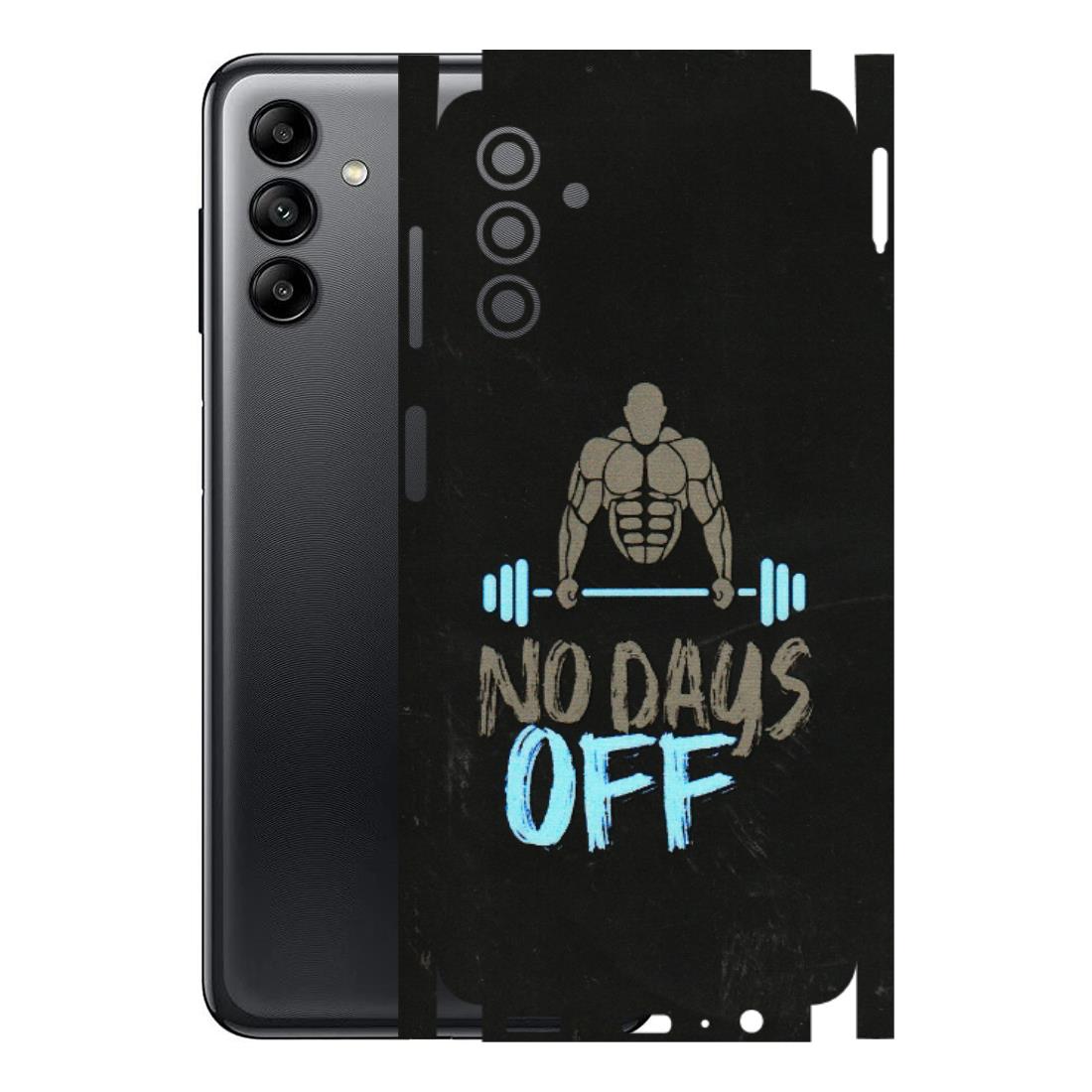 Samsung A/S Series Phone Skins (All Models) - Gym Lover - 3D Embossed Finish (L-127) Samsung Galaxy A04S