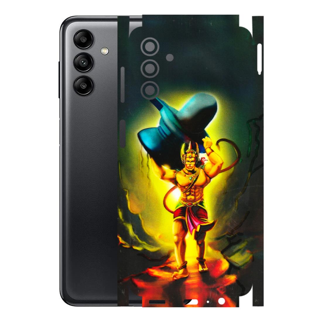 Samsung A/S Series Phone Skins (All Models) - Hanuman Ji - 3D Embossed Finish (L-128) Samsung Galaxy A04S