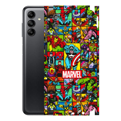 Samsung A/S Series Phone Skins (All Models) - MARVELOUS Comic Characters - 3D Embossed Finish (L-129) Samsung Galaxy A04S