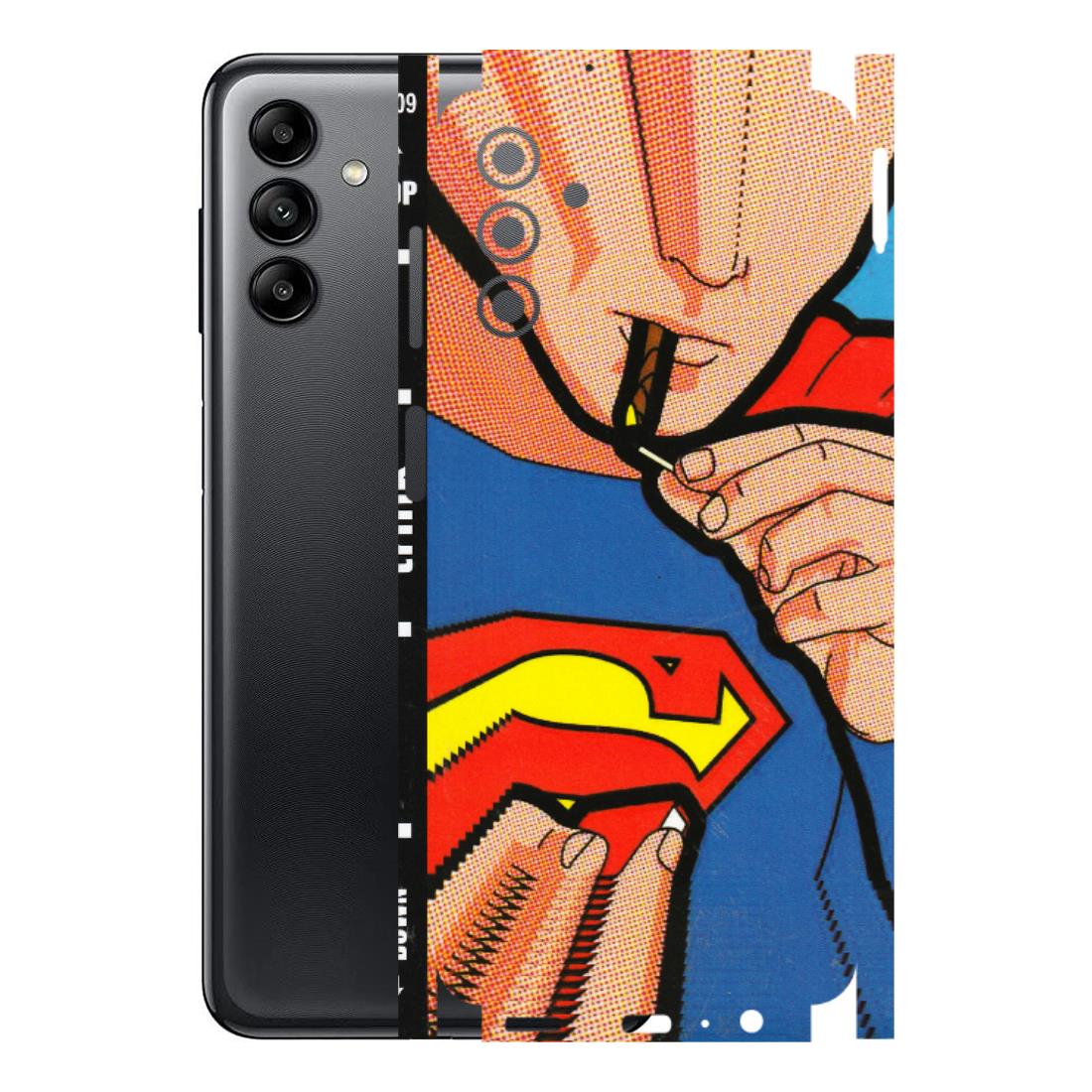 Samsung A/S Series Phone Skins (All Models) - Superman Sutta - 3D Embossed Finish (L-130) Samsung Galaxy A04S