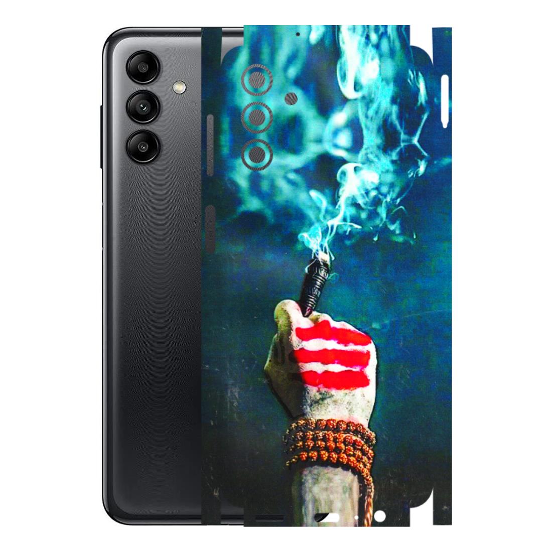 Samsung A/S Series Phone Skins (All Models) - Mahadev Bhakt - 3D Embossed Finish (L-146) Samsung Galaxy A04S