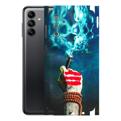 Samsung A/S Series Phone Skins (All Models) - Mahadev Bhakt - 3D Embossed Finish (L-146) Samsung Galaxy A04S