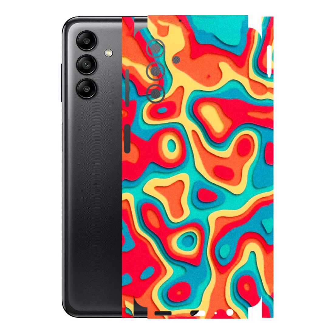Samsung A/S Series Phone Skins (All Models) - Abstract Swirl - 3D Embossed Finish (L-150) Samsung Galaxy A04S