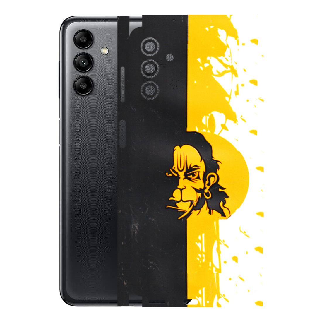 Samsung A/S Series Phone Skins (All Models) - Bajrangbali - 3D Embossed Finish (L-151) Samsung Galaxy A04S