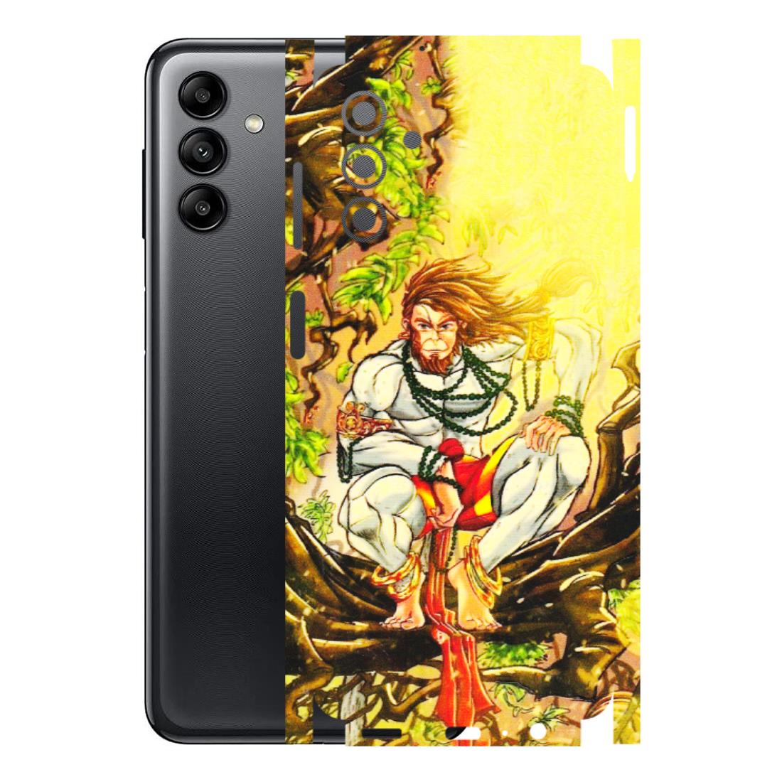 Samsung A/S Series Phone Skins (All Models) - Lord Hanuman - 3D Embossed Finish (L-152) Samsung Galaxy A04S