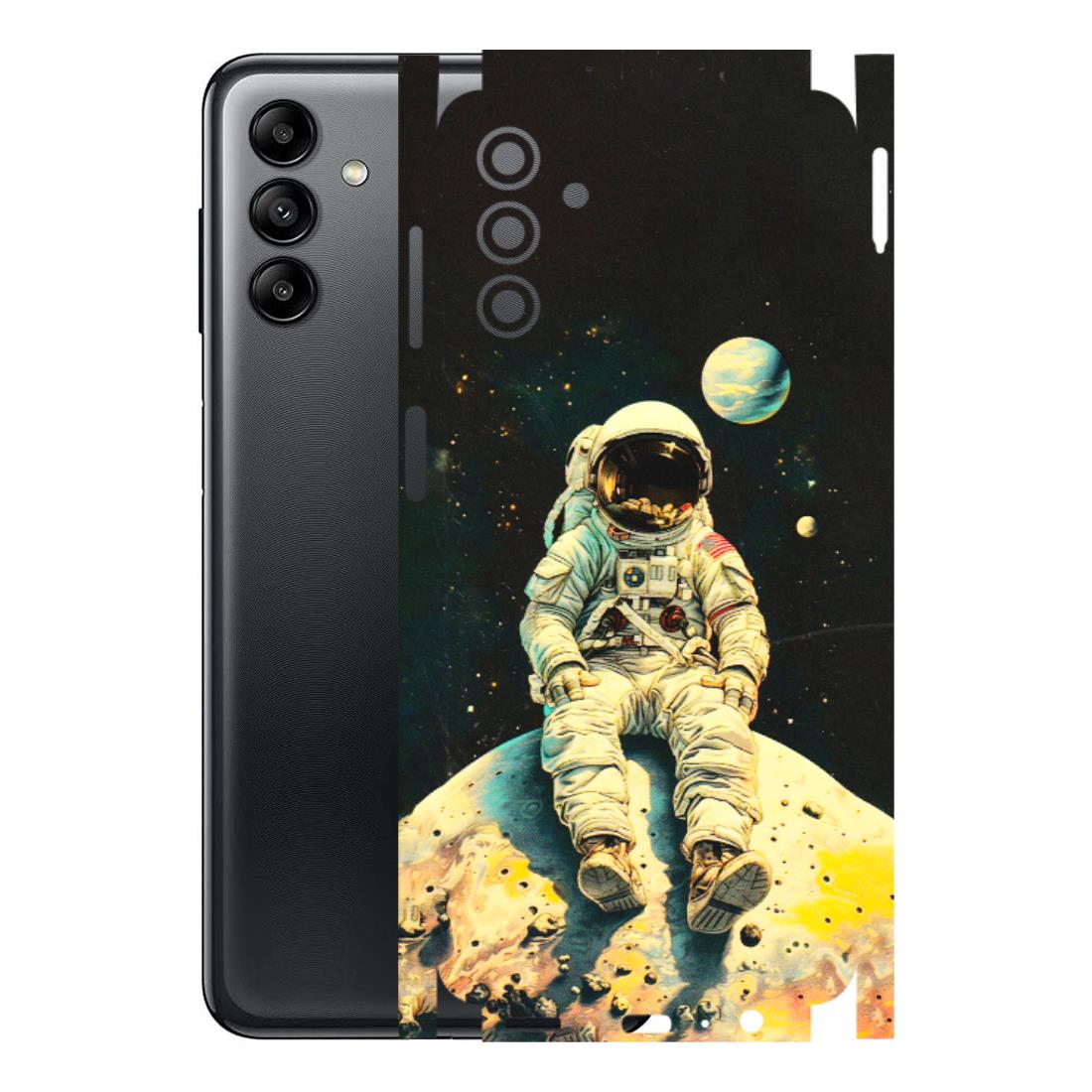 Samsung A/S Series Phone Skins (All Models) - Astronaut in Space - 3D Embossed Finish (L-16) Samsung Galaxy A04S