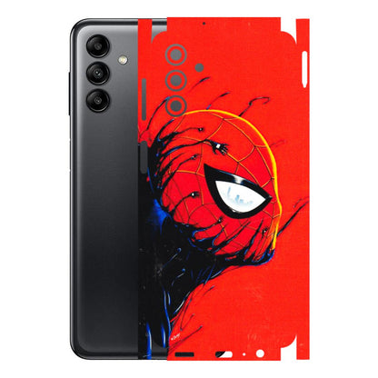 Samsung A/S Series Phone Skins (All Models) - Spiderman Face Venom - 3D Embossed Finish (L-165) Samsung Galaxy A04S
