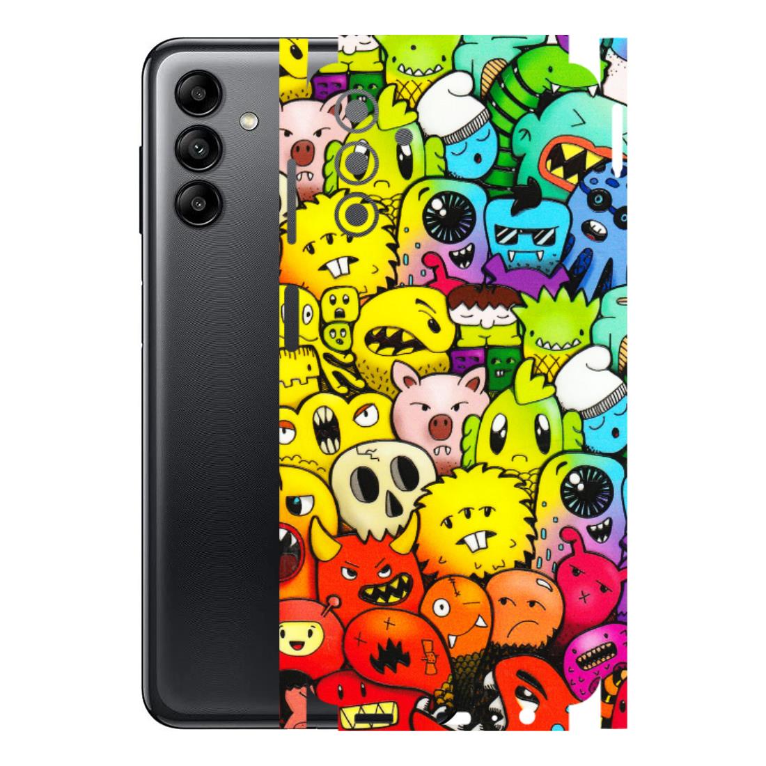 Samsung A/S Series Phone Skins (All Models) - Angry Funkies - 3D Embossed Finish (L-169) Samsung Galaxy A04S