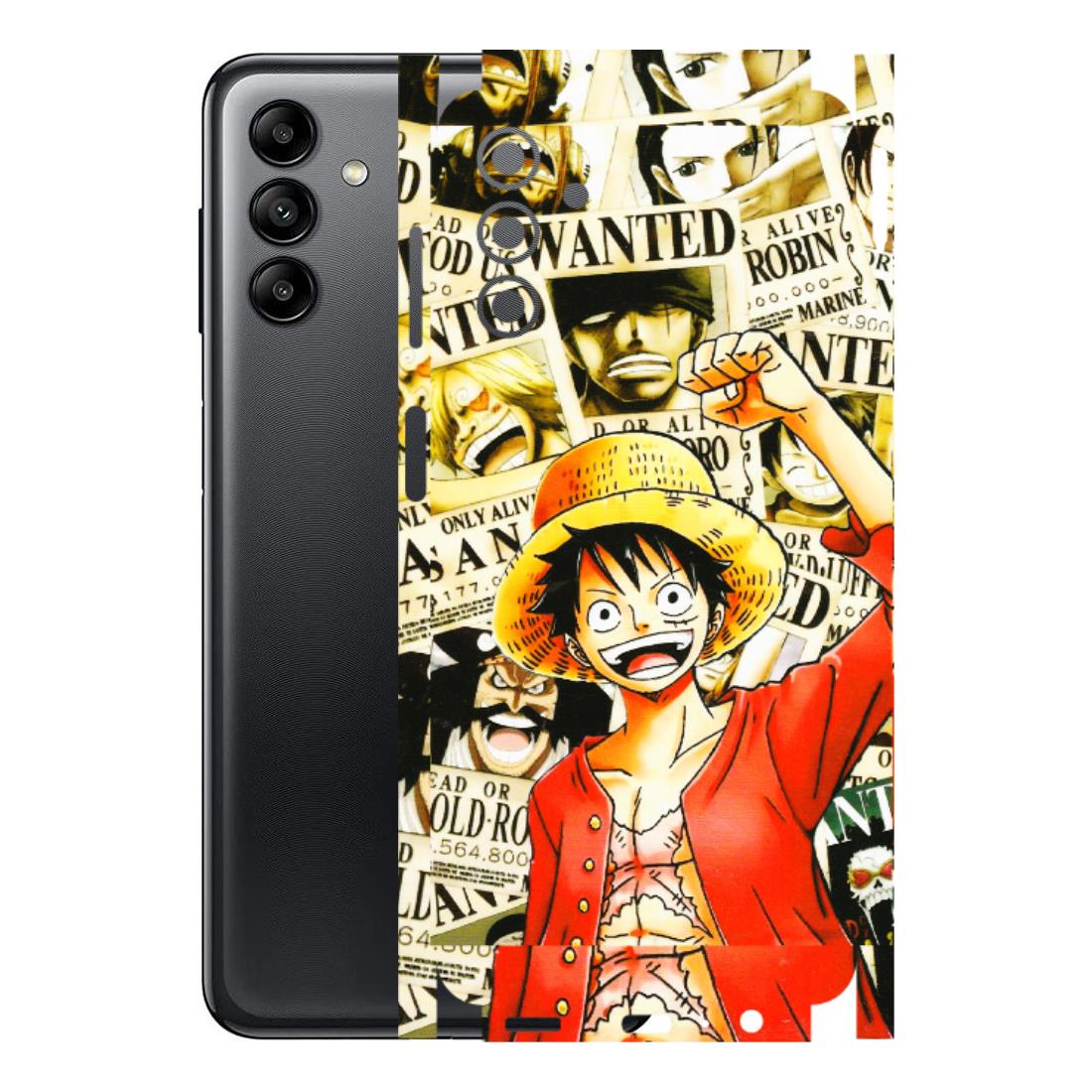 Samsung A/S Series Phone Skins (All Models) - Luffy Anime - 3D Embossed Finish (L-177) Samsung Galaxy A04S