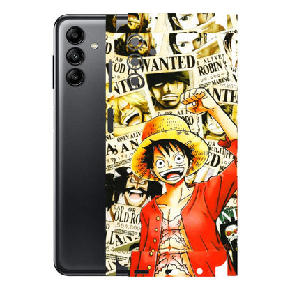 Samsung A/S Series Phone Skins (All Models) - Luffy Anime - 3D Embossed Finish (L-177) Samsung Galaxy A04S