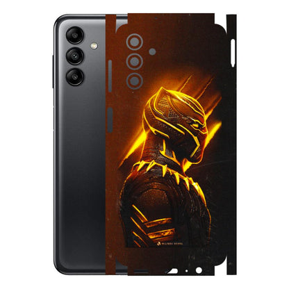 Samsung A/S Series Phone Skins (All Models) - Gold Black Panther - 3D Embossed Finish (L-181) Samsung Galaxy A04S