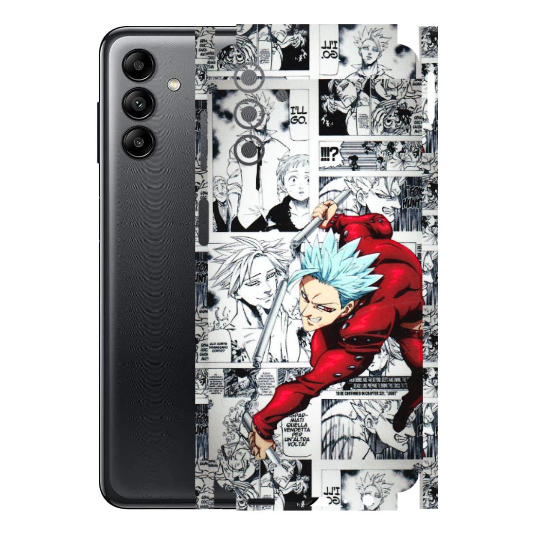 Samsung A/S Series Phone Skins (All Models) - Anime Comic - 3D Embossed Finish (L-192) Samsung Galaxy A04S