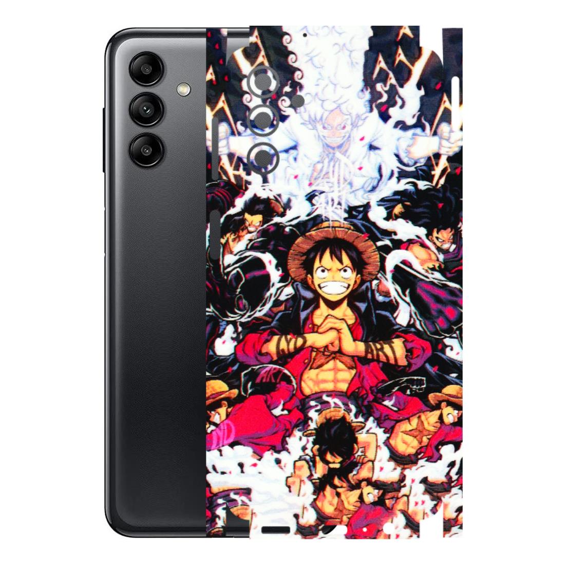 Samsung A/S Series Phone Skins (All Models) - Luffy Anime Character - 3D Embossed Finish (L-203) Samsung Galaxy A04S