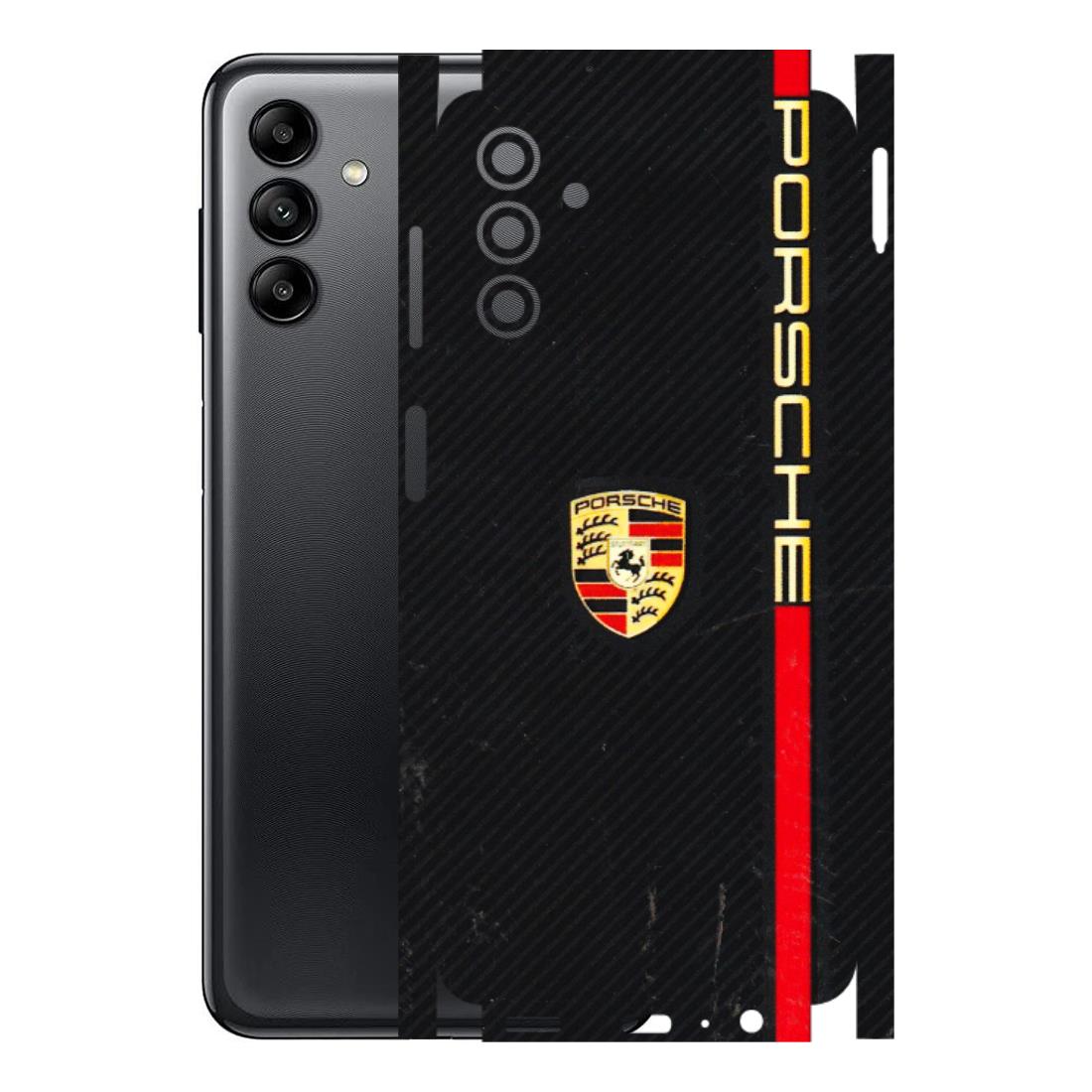 Samsung A/S Series Phone Skins (All Models) - Premium Porsche - 3D Embossed Finish (L-225) Samsung Galaxy A04S