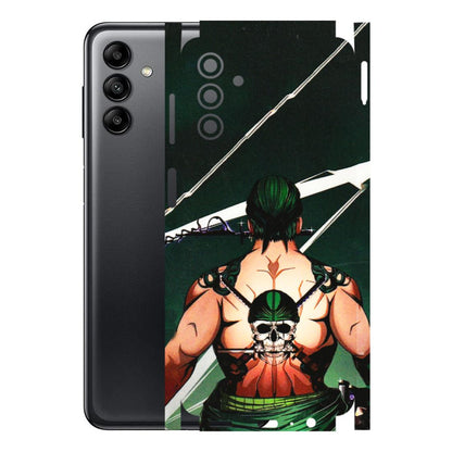 Samsung A/S Series Phone Skins (All Models) - Zoro Anime - 3D Embossed Finish (L-23) Samsung Galaxy A04S