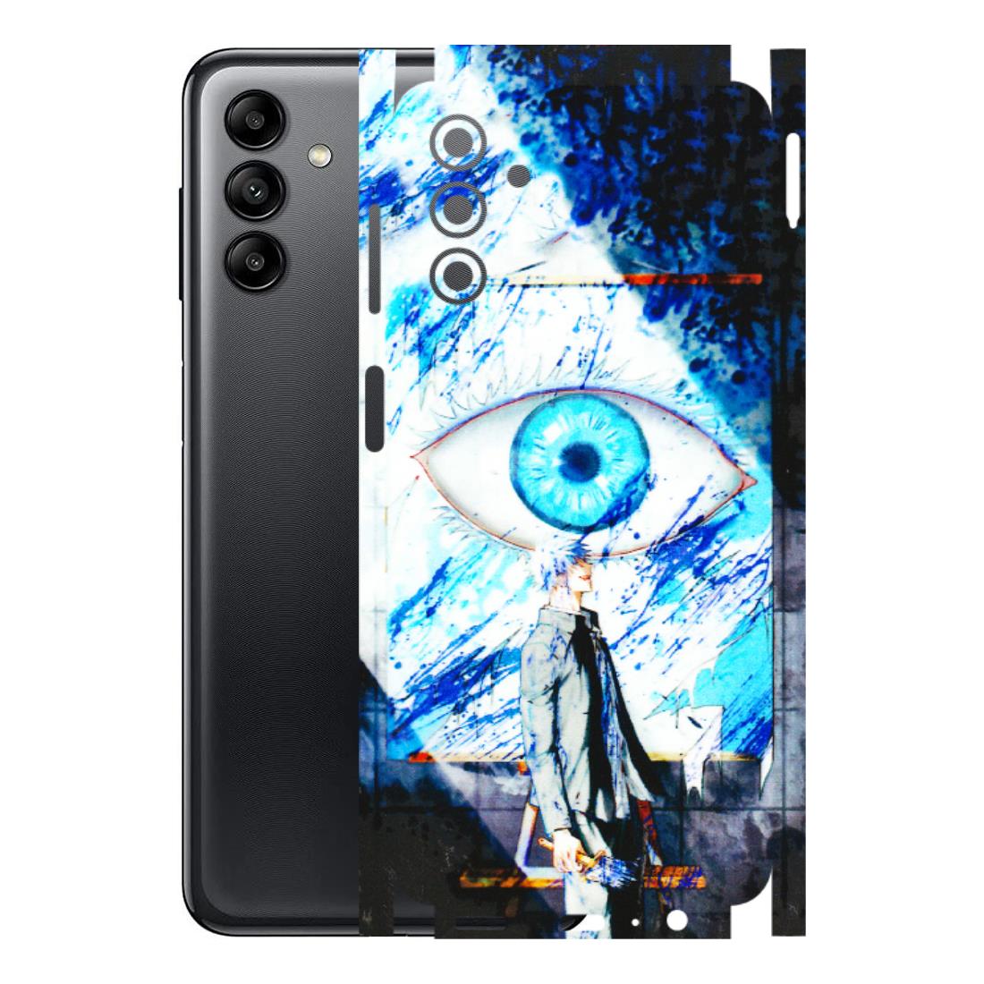 Samsung A/S Series Phone Skins (All Models) - Gojo Satoru evil eye - 3D Embossed Finish (L-239) Samsung Galaxy A04S