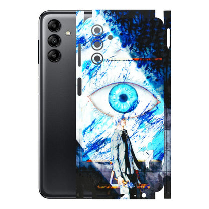 Samsung A/S Series Phone Skins (All Models) - Gojo Satoru evil eye - 3D Embossed Finish (L-239) Samsung Galaxy A04S