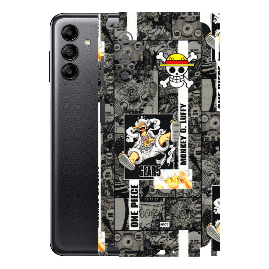 Samsung A/S Series Phone Skins (All Models) - Cuffy Anime MonkeyCamic - 3D Embossed Finish (L-242) Samsung Galaxy A04S