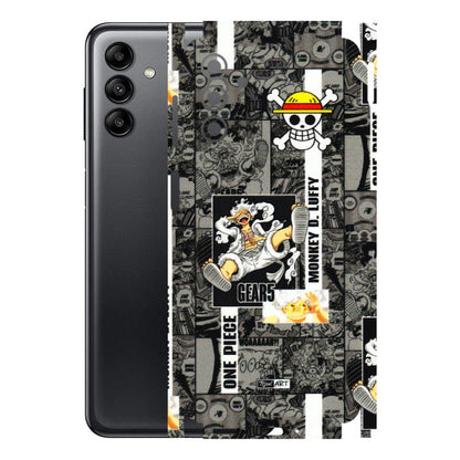 Samsung A/S Series Phone Skins (All Models) - Cuffy Anime MonkeyCamic - 3D Embossed Finish (L-242) Samsung Galaxy A04S