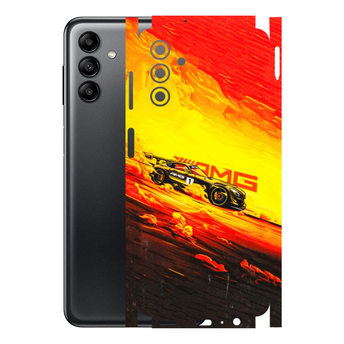 Samsung A/S Series Phone Skins (All Models) - AMG Car Speed Cover - 3D Embossed Finish (L-256) Samsung Galaxy A04S
