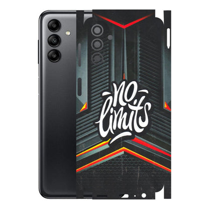 Samsung A/S Series Phone Skins (All Models) - No Limits - 3D Embossed Finish (L-286) Samsung Galaxy A04S