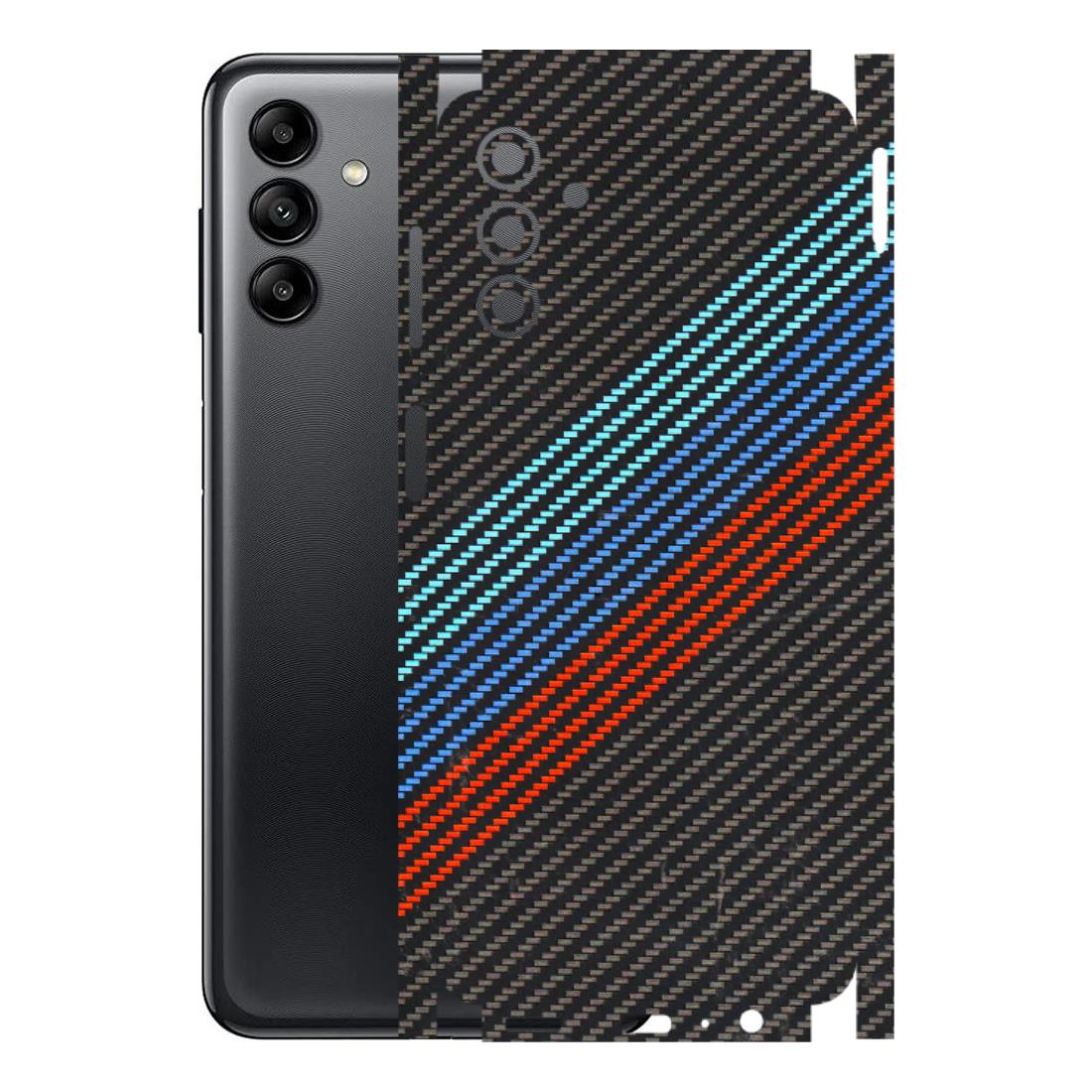 Samsung A/S Series Phone Skins (All Models) - Carbon BM - 3D Embossed Finish (L-302) Samsung Galaxy A04S