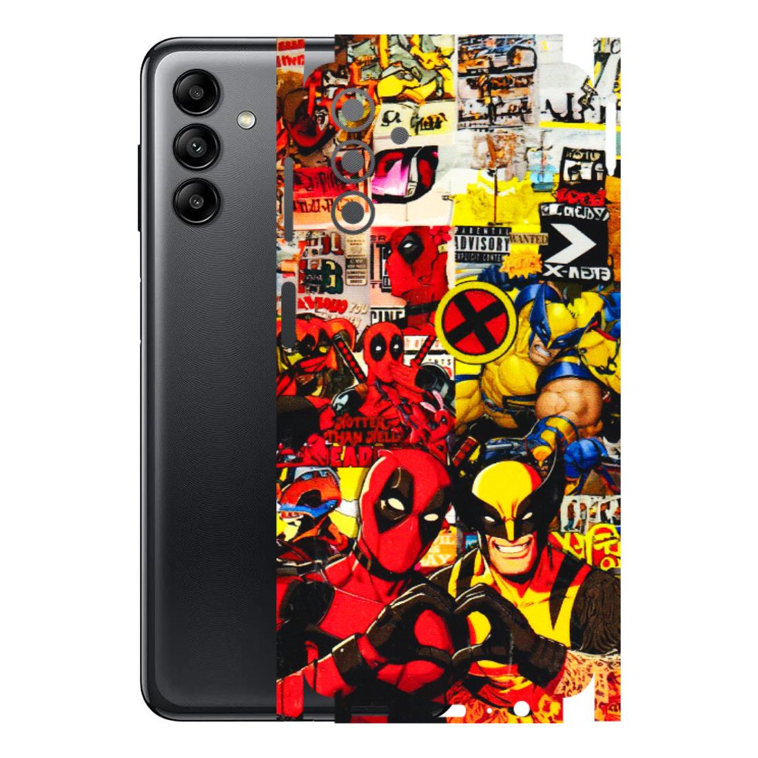 Samsung A/S Series Phone Skins (All Models) - Spidy Wolverine - 3D Embossed Finish (L-310) Samsung Galaxy A04S