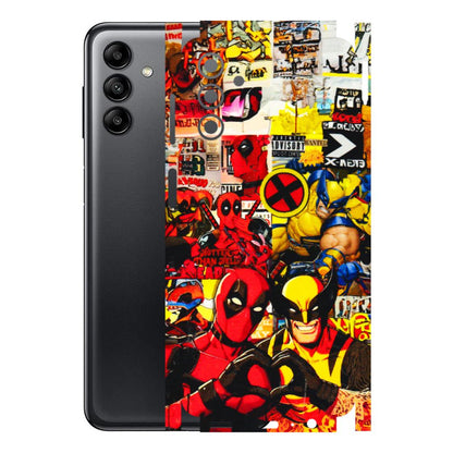 Samsung A/S Series Phone Skins (All Models) - Spidy Wolverine - 3D Embossed Finish (L-310) Samsung Galaxy A04S