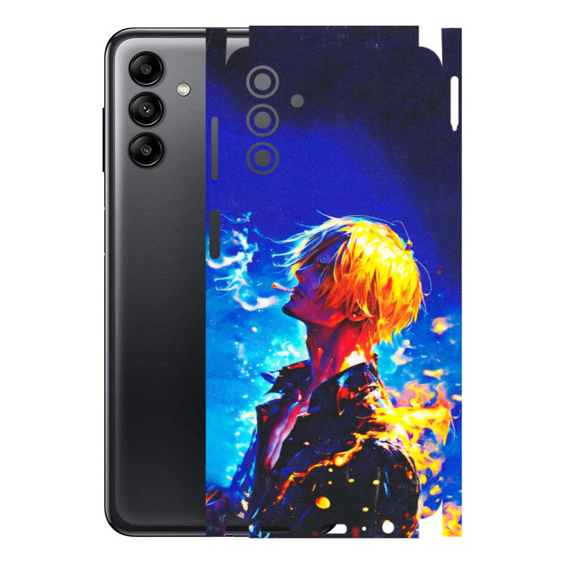 Samsung A/S Series Phone Skins (All Models) - Sanji Vinsmoke One Piece - 3D Embossed Finish (L-319) Samsung Galaxy A04S