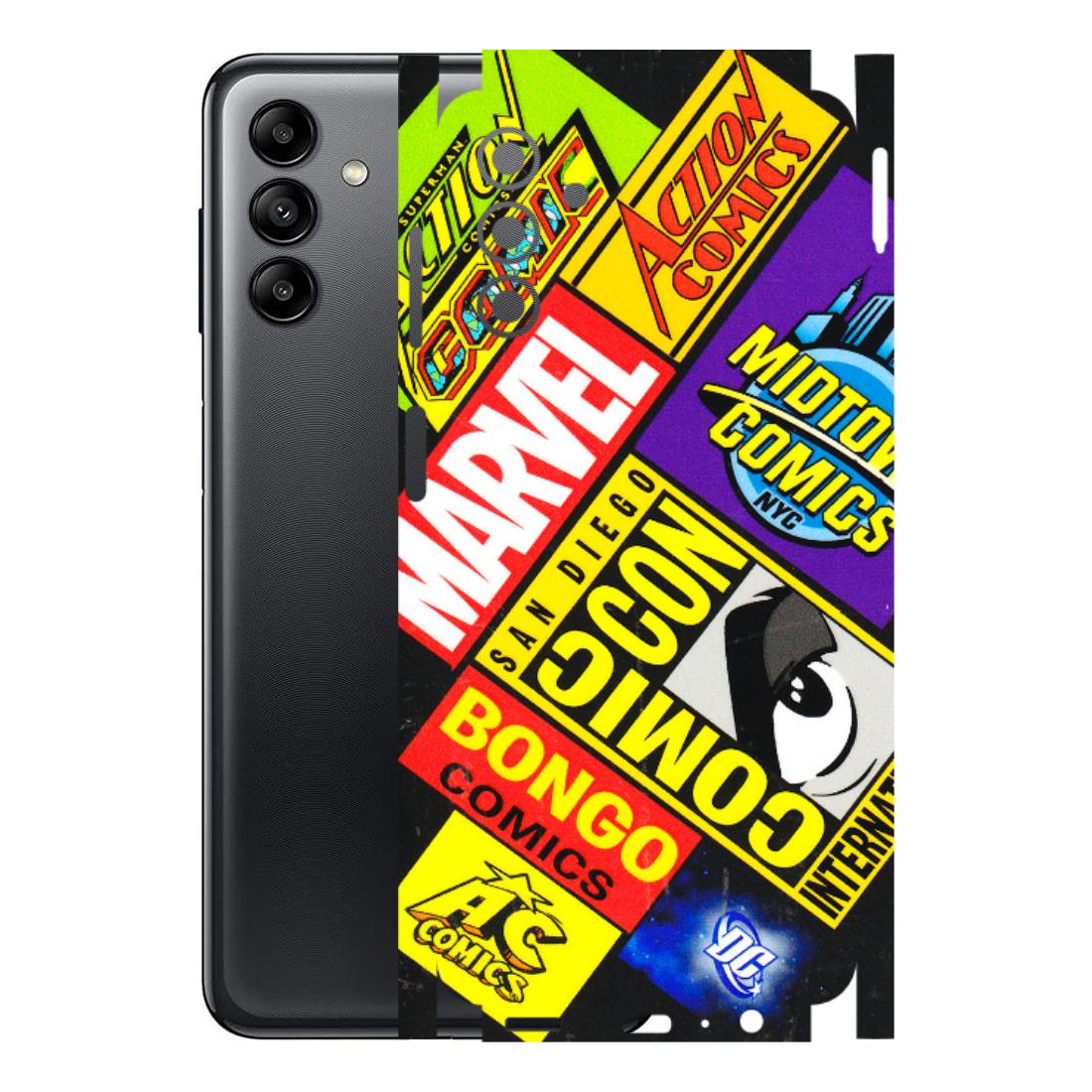 Samsung A/S Series Phone Skins (All Models) - Bongo Comic Con - 3D Embossed Finish (L-325) Samsung Galaxy A04S