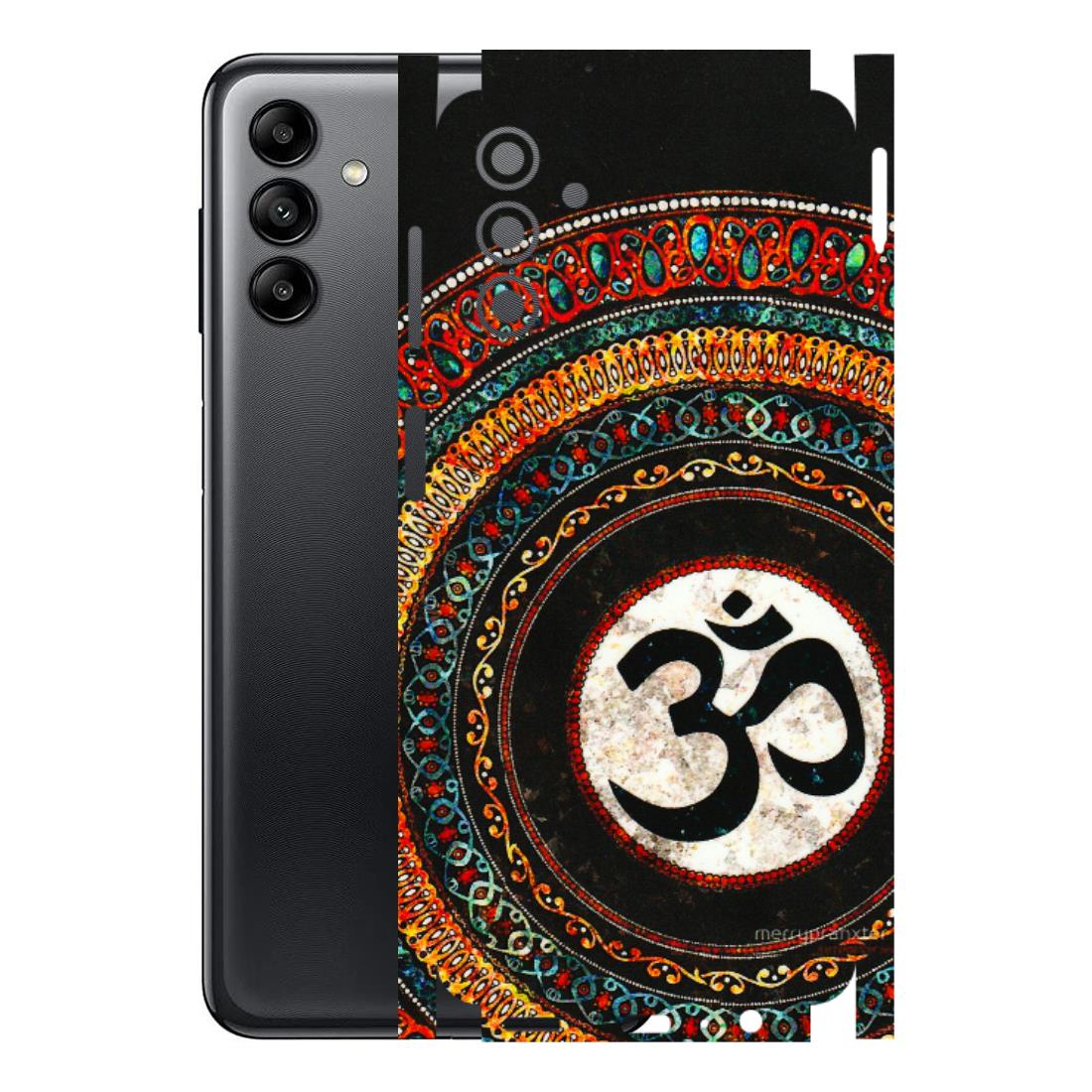 Samsung A/S Series Phone Skins (All Models) - Aum Chant Abstract - 3D Embossed Finish (L-42) Samsung Galaxy A04S