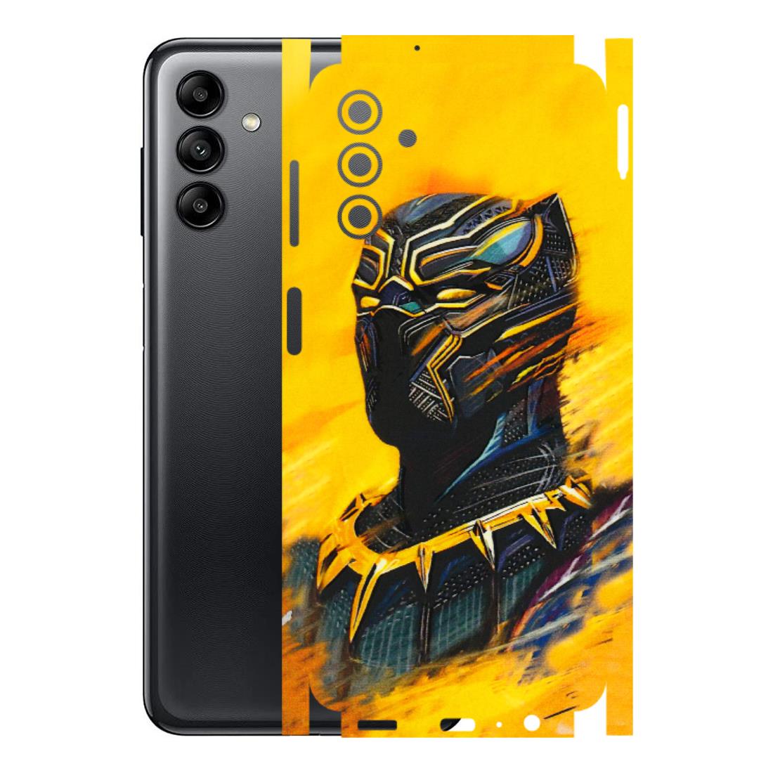 Samsung A/S Series Phone Skins (All Models) - Yellow Panther - 3D Embossed Finish (L-54) Samsung Galaxy A04S