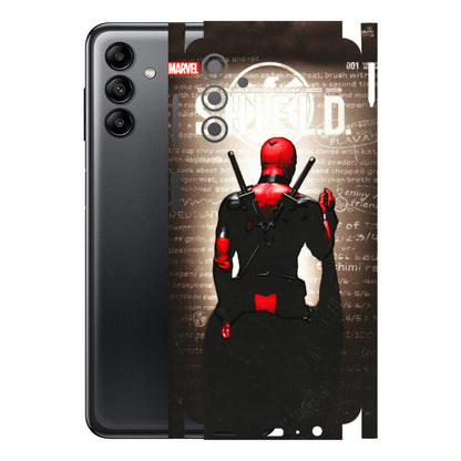 Samsung A/S Series Phone Skins (All Models) - Deadpool - 3D Embossed Finish (L-56) Samsung Galaxy A04S