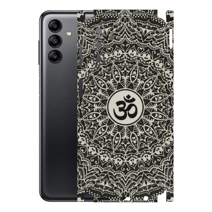 Samsung A/S Series Phone Skins (All Models) - Aum Elegant Mandala - 3D Embossed Finish (L-62) Samsung Galaxy A04S