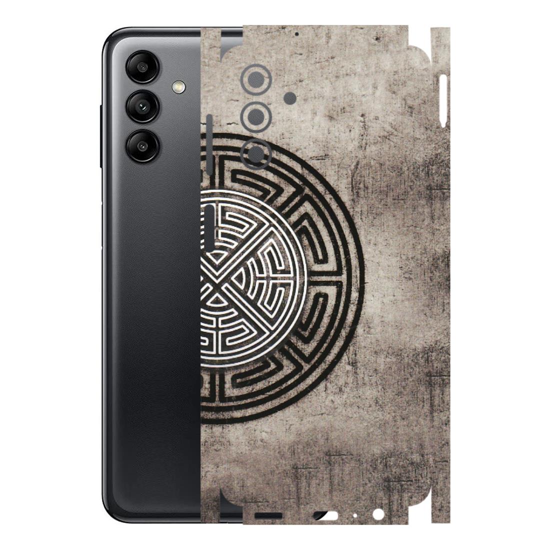 Samsung A/S Series Phone Skins (All Models) - Mysterious Circular Design - 3D Embossed Finish (L-63) Samsung Galaxy A04S