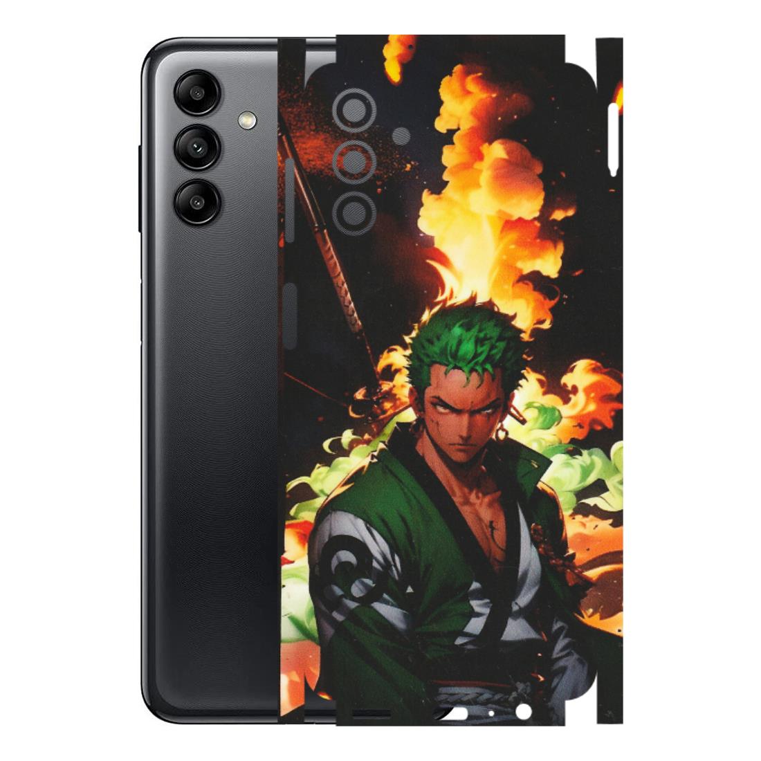 Samsung A/S Series Phone Skins (All Models) - Roronoa Zoro - Matte Finish (M-102) Samsung Galaxy A04S