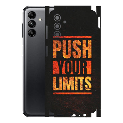 Samsung A/S Series Phone Skins (All Models) - Push Your Limits - Matte Finish (M-118) Samsung Galaxy A04S