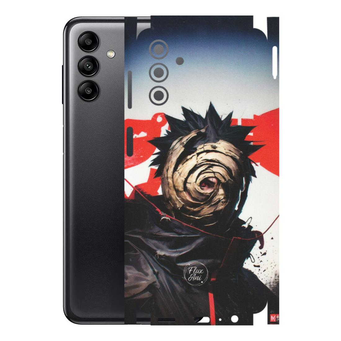 Samsung A/S Series Phone Skins (All Models) - Obito Uchiha Cool Anime - Matte Finish (M-134) Samsung Galaxy A04S
