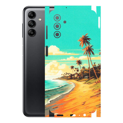 Samsung A/S Series Phone Skins (All Models) - Miami Beach - Matte Finish (M-136) Samsung Galaxy A04S