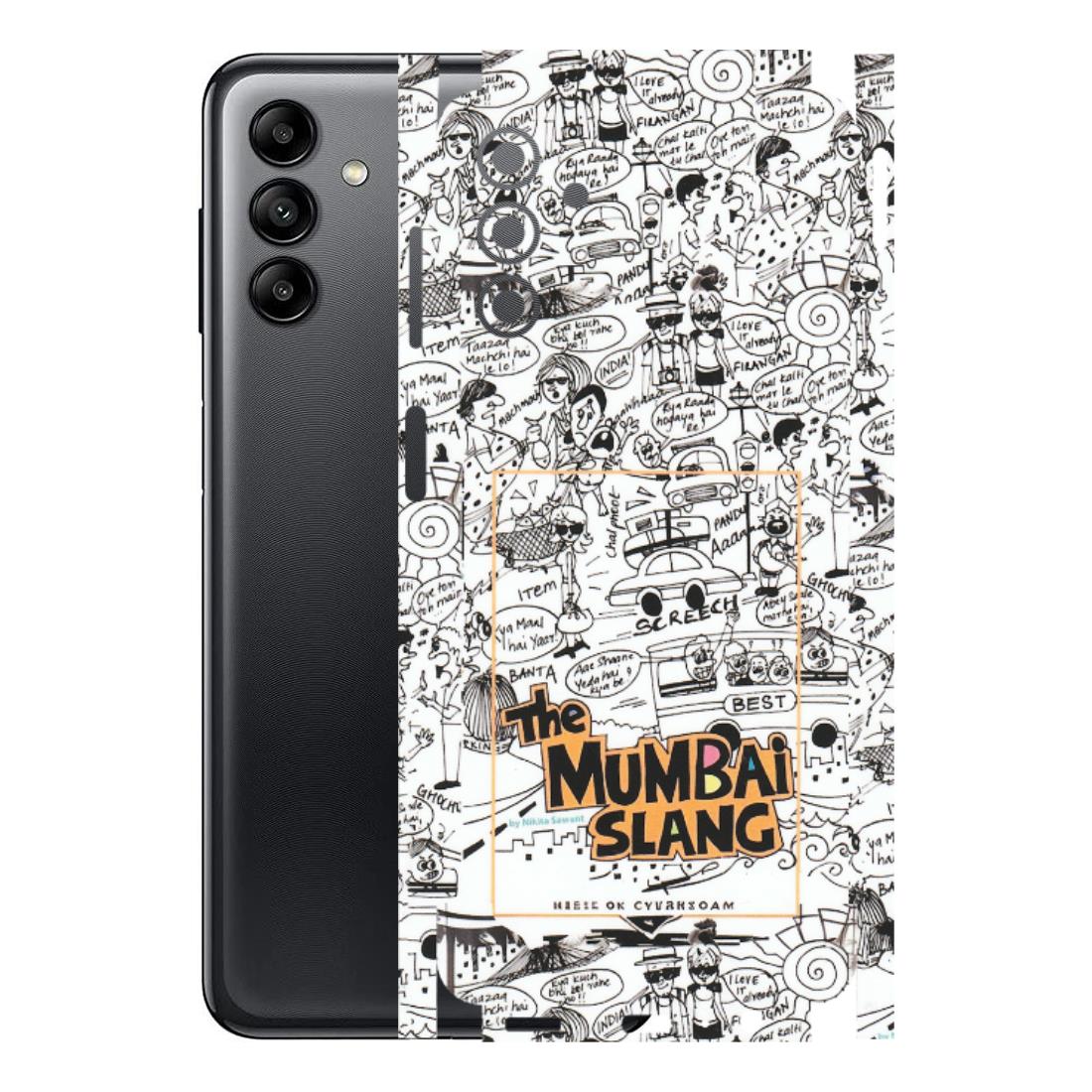 Samsung A/S Series Phone Skins (All Models) - The Mumbai Slang - Matte Finish (M-142) Samsung Galaxy A04S