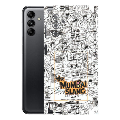 Samsung A/S Series Phone Skins (All Models) - The Mumbai Slang - Matte Finish (M-142) Samsung Galaxy A04S