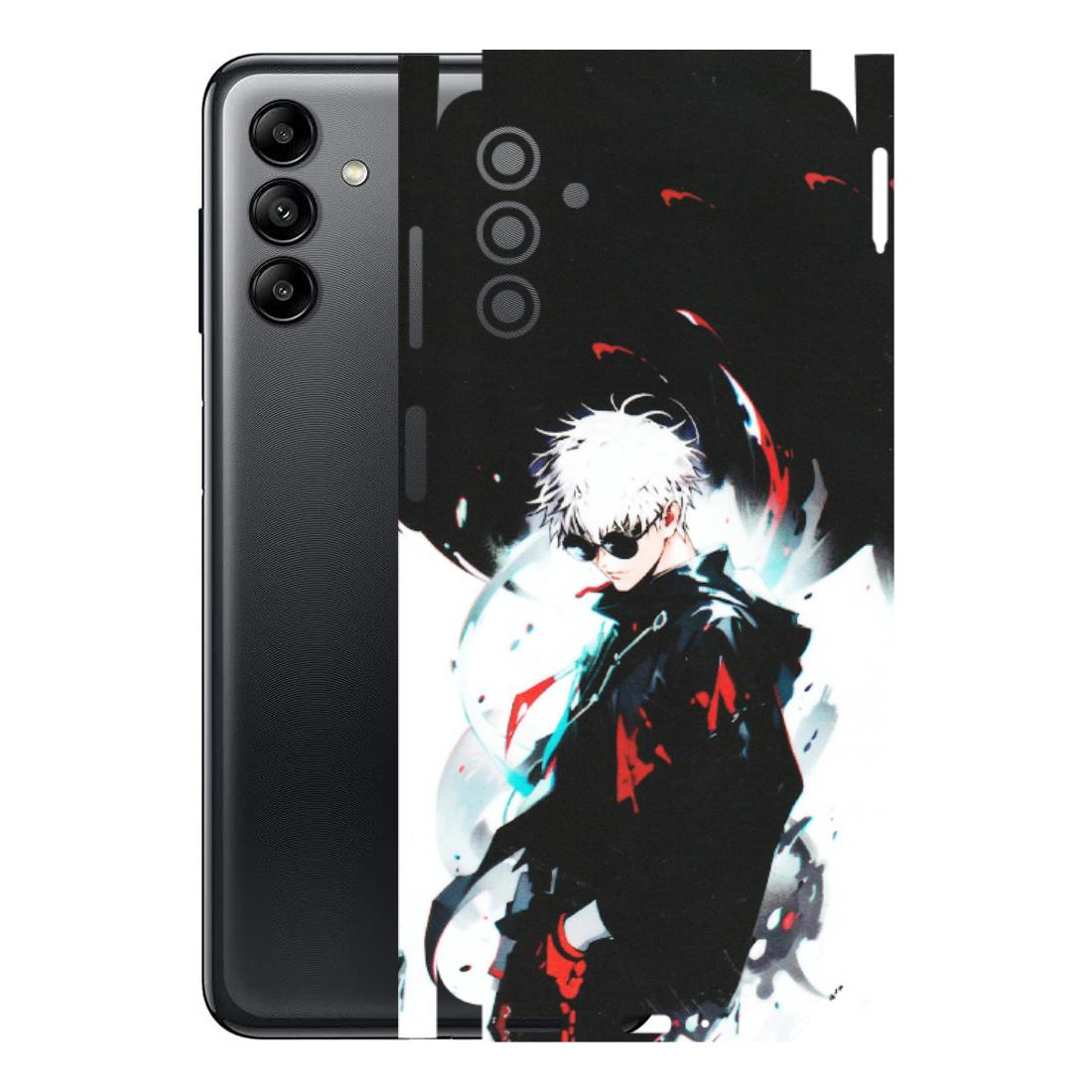 Samsung A/S Series Phone Skins (All Models) - Gojo Powerful Charater Kaisen Anime - Matte Finish (M-144) Samsung Galaxy A04S