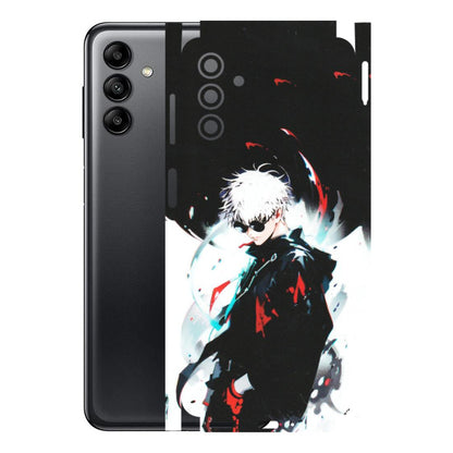 Samsung A/S Series Phone Skins (All Models) - Gojo Powerful Charater Kaisen Anime - Matte Finish (M-144) Samsung Galaxy A04S