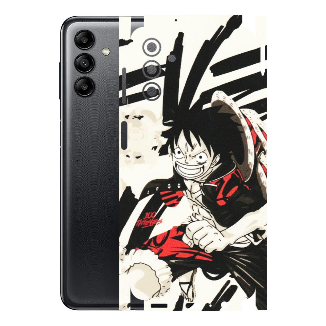 Samsung A/S Series Phone Skins (All Models) - Monkey D.Luffy Manga Anime - Matte Finish (M-145) Samsung Galaxy A04S