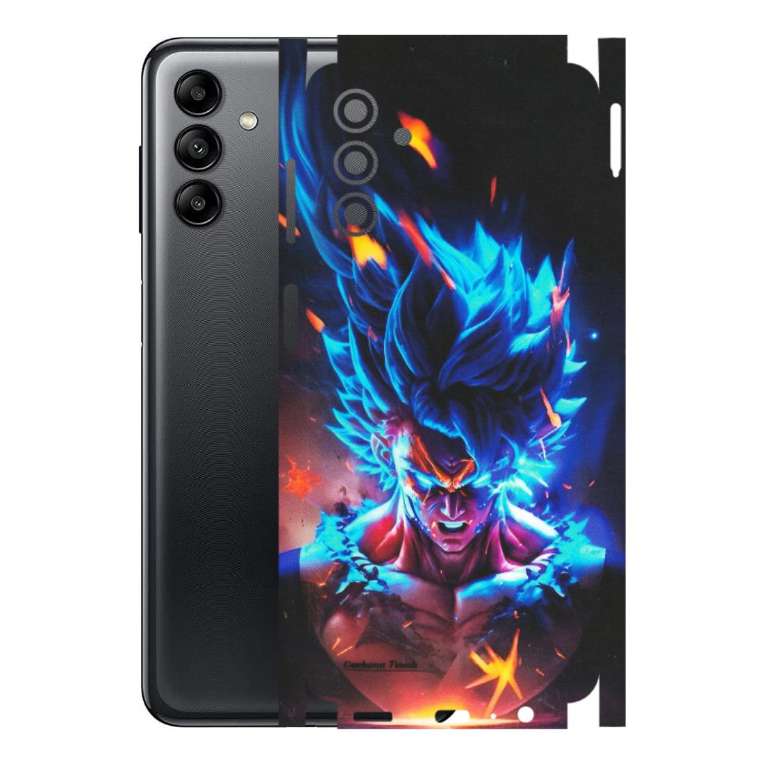 Samsung A/S Series Phone Skins (All Models) - Angry Goku Dragon Ball Anime - Matte Finish (M-150) Samsung Galaxy A04S