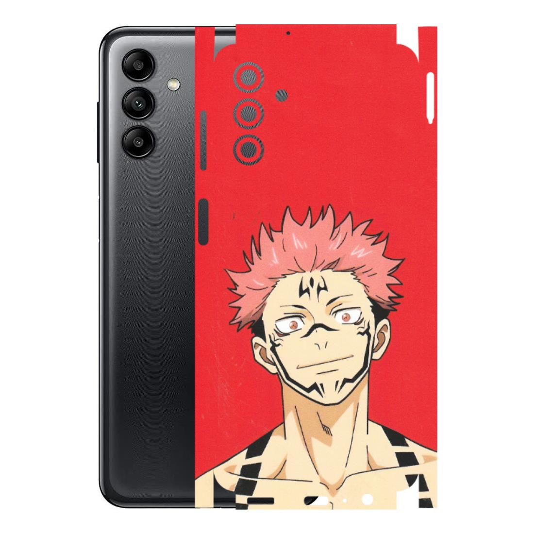 Samsung A/S Series Phone Skins (All Models) - Ryomen Sukuna Fun Anime - Matte Finish (M-153) Samsung Galaxy A04S