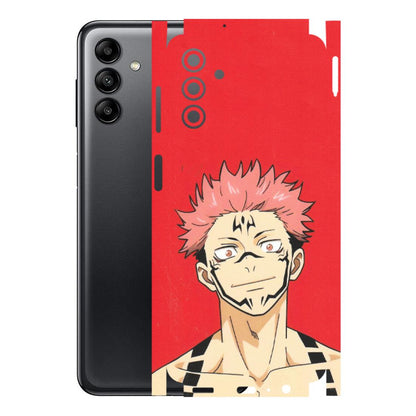 Samsung A/S Series Phone Skins (All Models) - Ryomen Sukuna Fun Anime - Matte Finish (M-153) Samsung Galaxy A04S