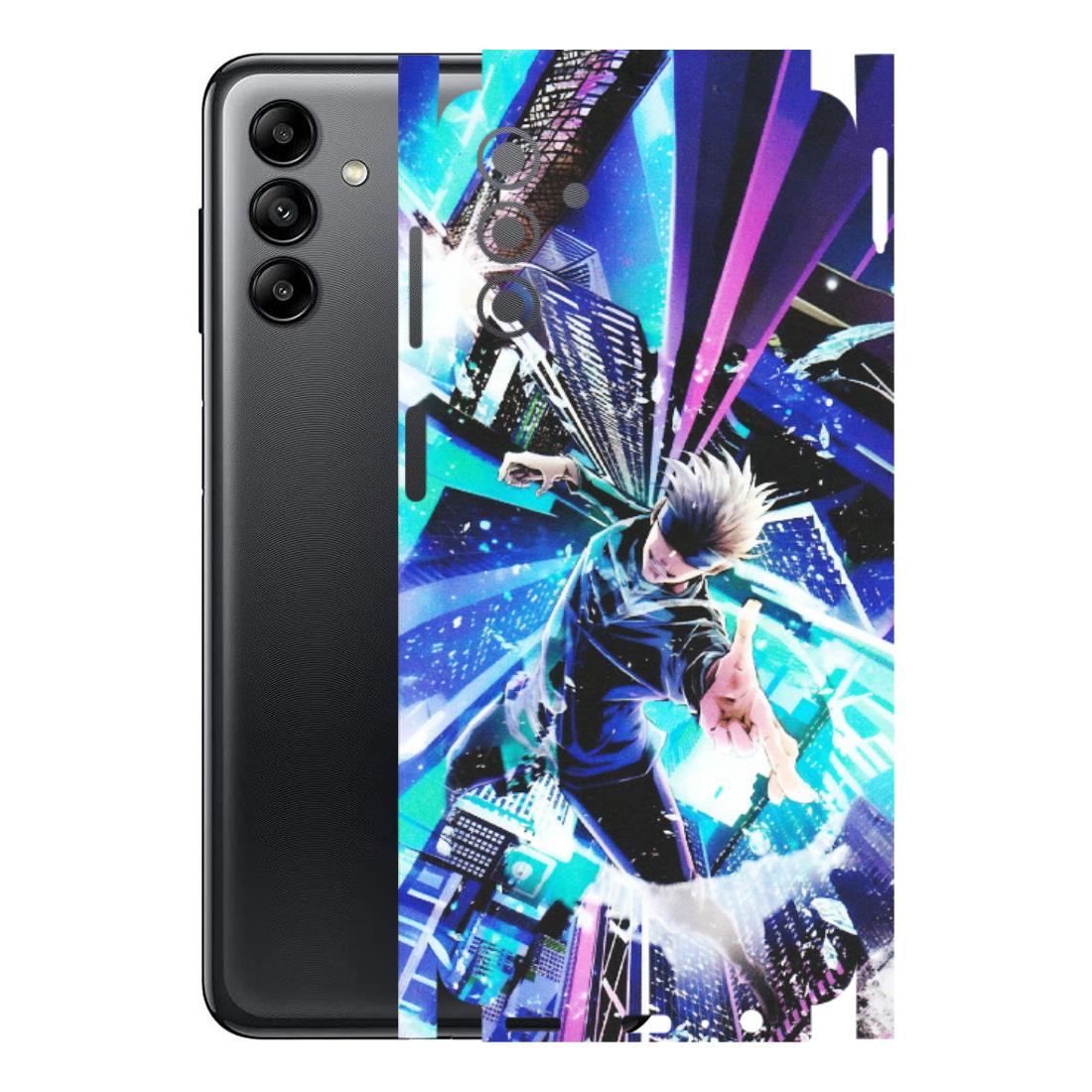 Samsung A/S Series Phone Skins (All Models) - Manga Action Jujustu Kaisen Anime - Matte Finish (M-155) Samsung Galaxy A04S